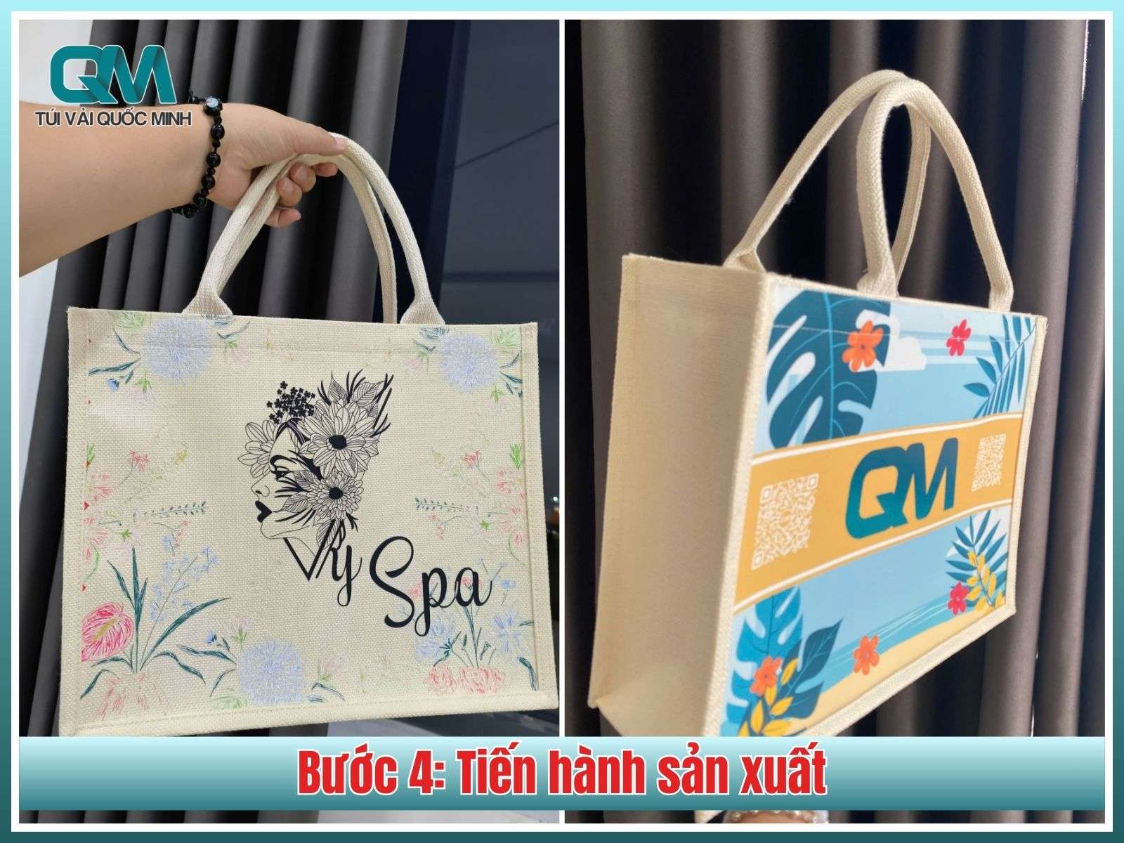 Bước 4: Tiến hành sản xuất