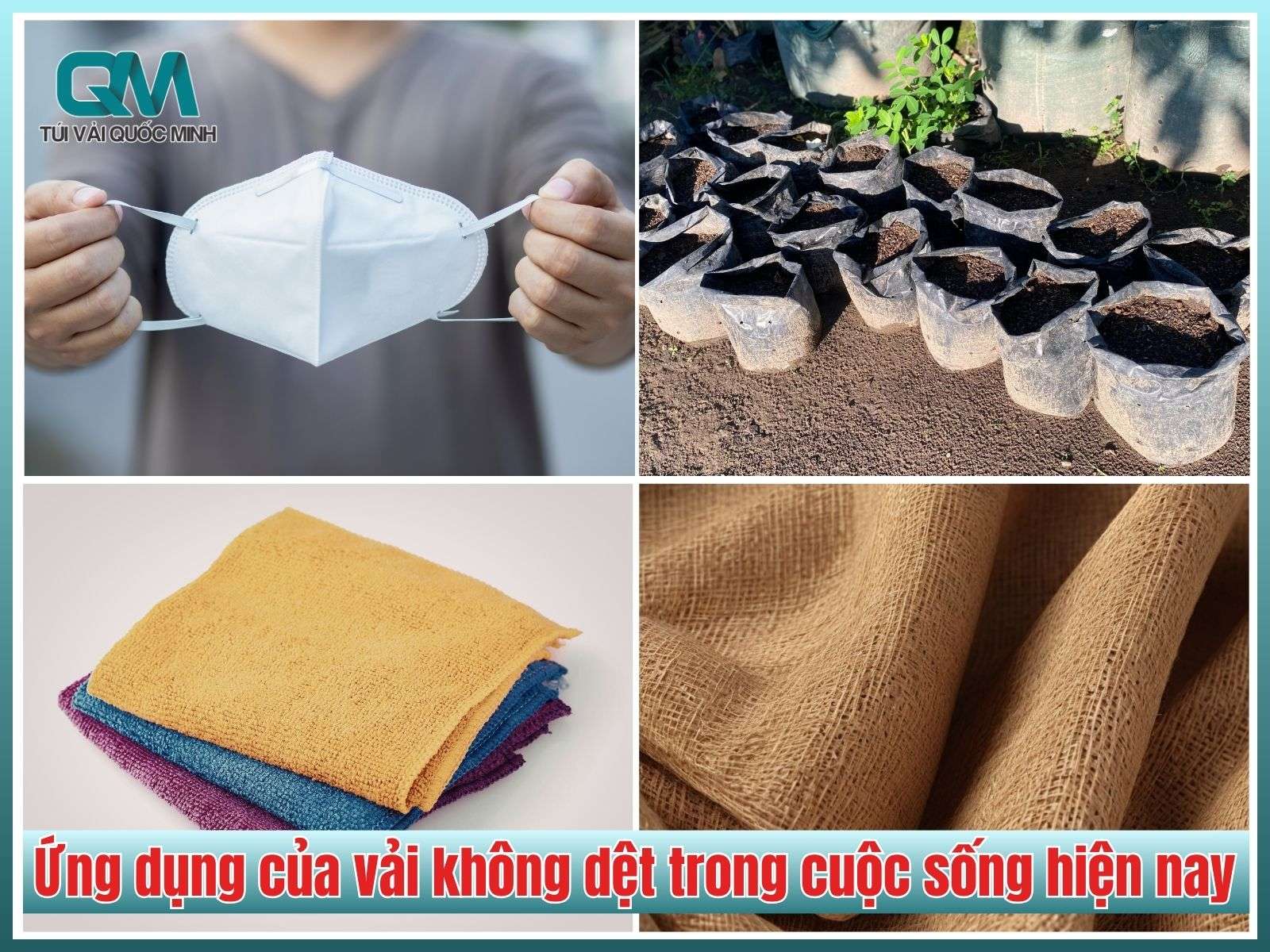 Ứng dụng của vải không dệt trong cuộc sống hiện nay