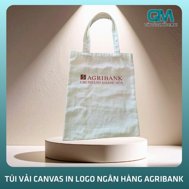 Điểm nổi bật của túi vải canvas in logo ngân hàng Agribank