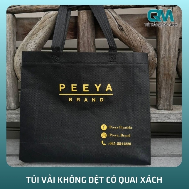 Túi vải không dệt có quai xách
