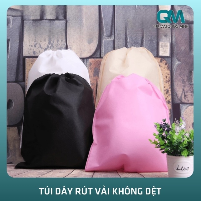 Túi dây rút vải không dệt