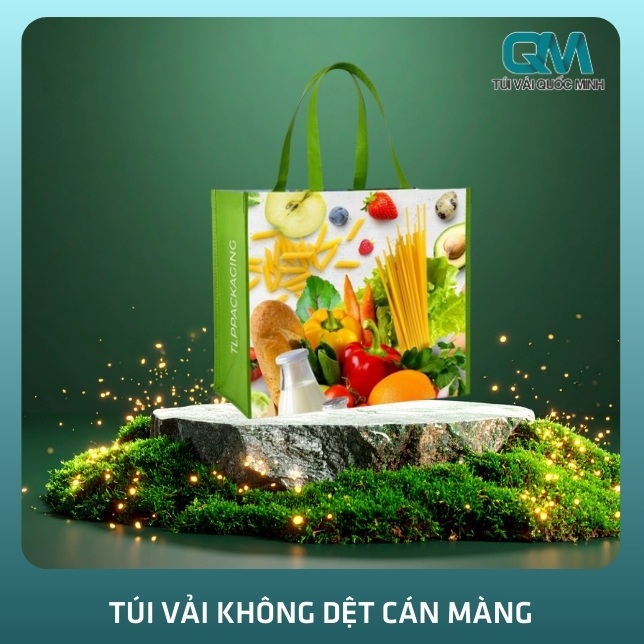 Túi vải không dệt cán màng