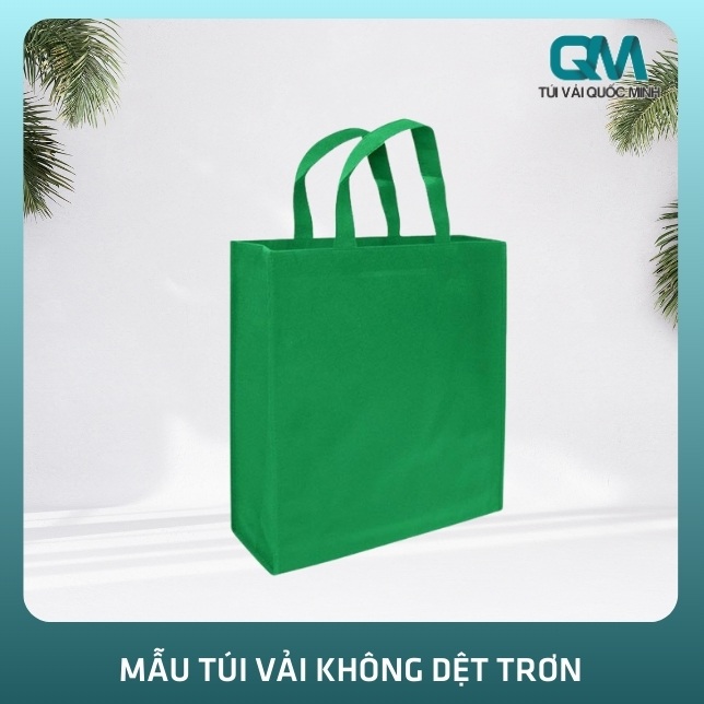 Mẫu túi vải không dệt trơn