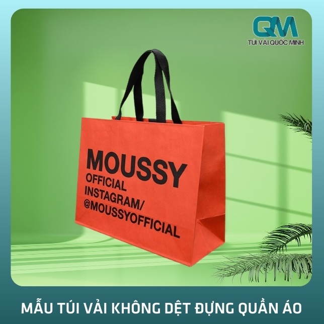 Mẫu túi vải đựng quần áo