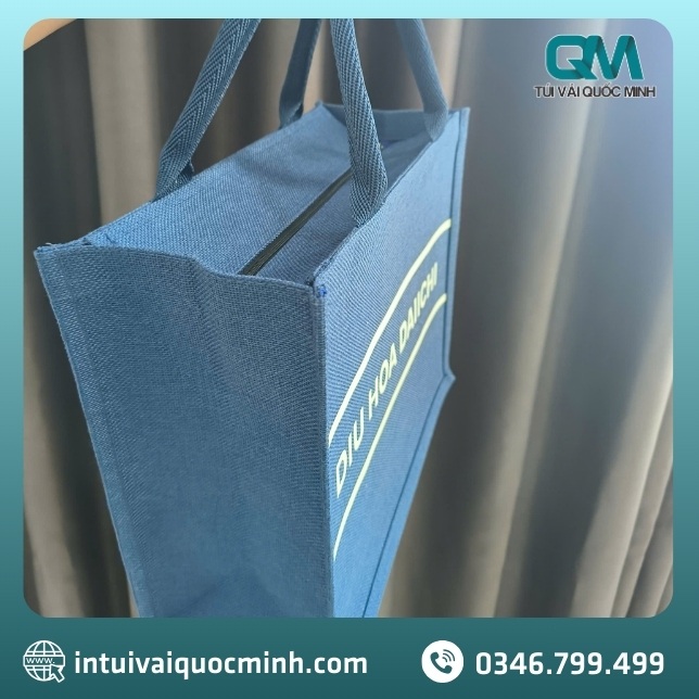 Ưu điểm của túi vải linen in logo DIU HOA DAI-ICHI