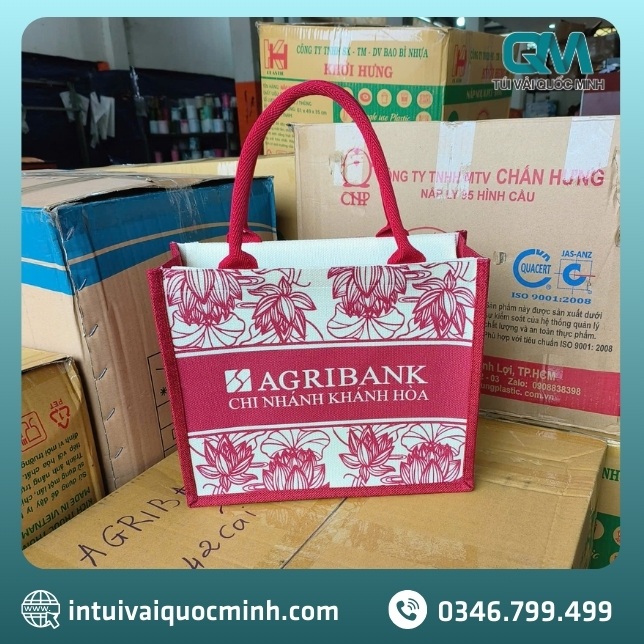 Ưu điểm túi vải linen in logo Agribank