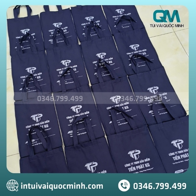 Đặt may túi vải không dệt in logo Bảo Hiểm Tiến Phát KG giá sỉ tại TPHCM