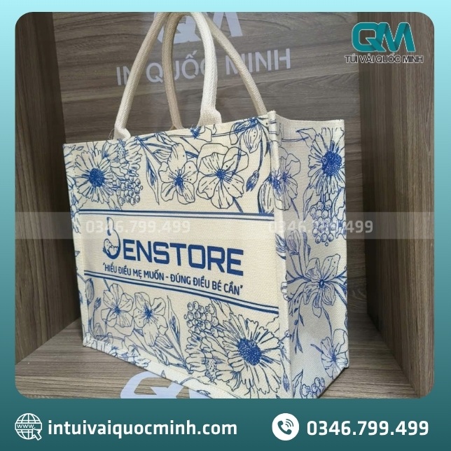 Ưu điểm của túi vải Linen in logo Benstore