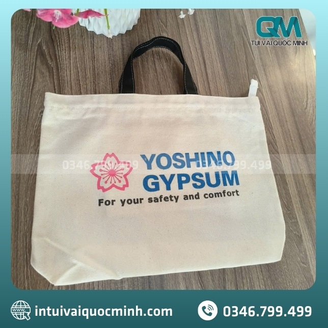 Ứng dụng của túi vải canvas YOSHINO GYPSUM