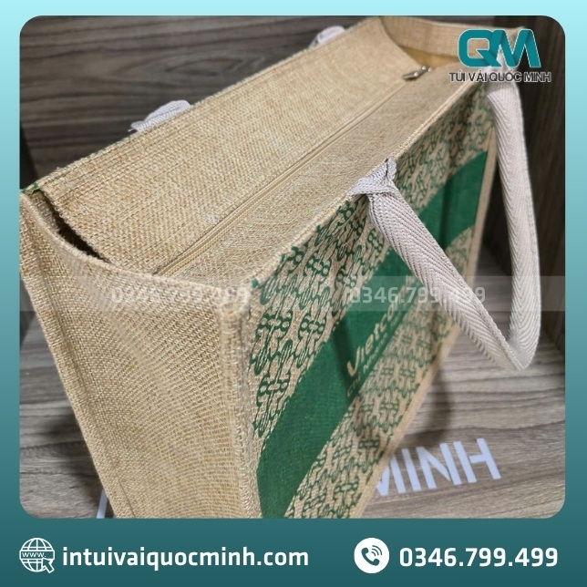 Ứng dụng của túi vải đay in logo ngân hàng Vietcombank