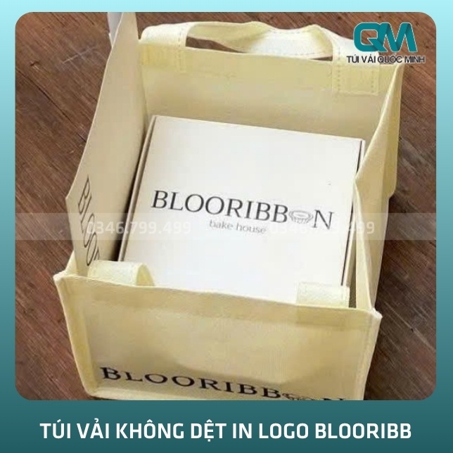 Thông tin về túi vải không dệt in logo BLOORIBBON