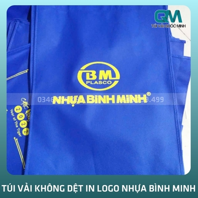 Giới thiệu về túi vải không dệt in logo Nhựa Bình Minh