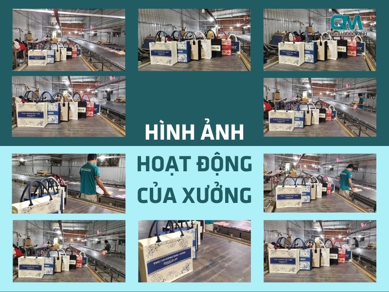 Hình ảnh hoạt động của xưởng In Túi Vải Quốc Minh