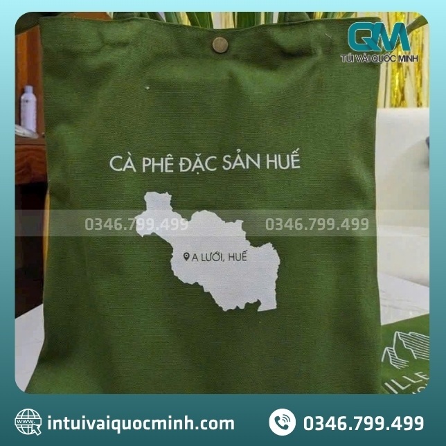 Một số mẫu túi canvas in họa tiết cute nổi bật tại xưởng Quốc Minh