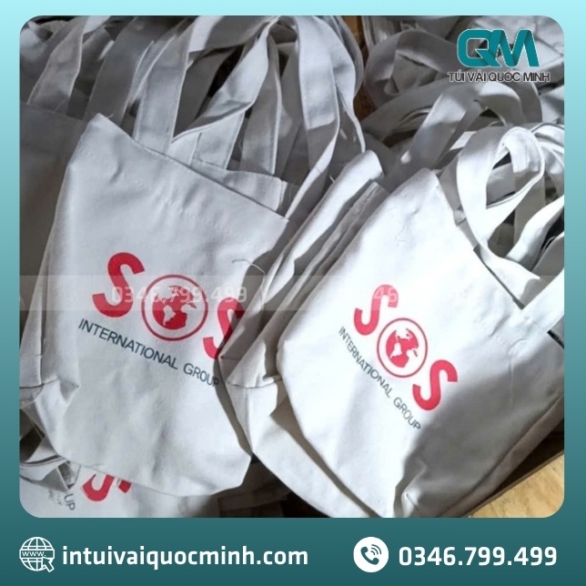 Túi vải canvas in logo SOS dùng để làm gì?