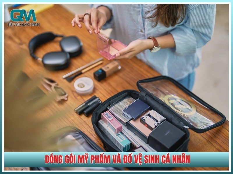Đóng gói mỹ phẩm và đồ vệ sinh cá nhân