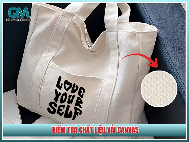 Kiểm tra chất liệu vải canvas