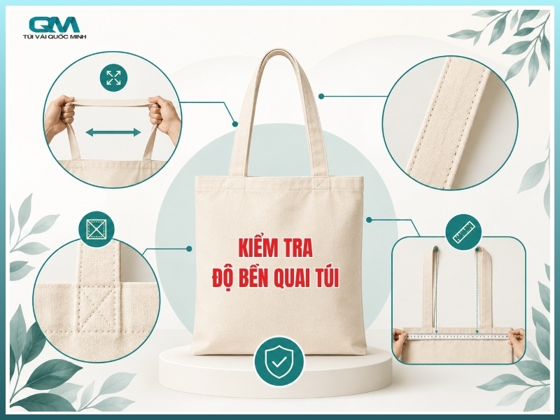 Kiểm tra độ bền quai túi