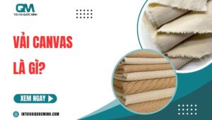 Vải canvas là gì? Ưu nhược điểm PHÂN LOẠI ứng dụng