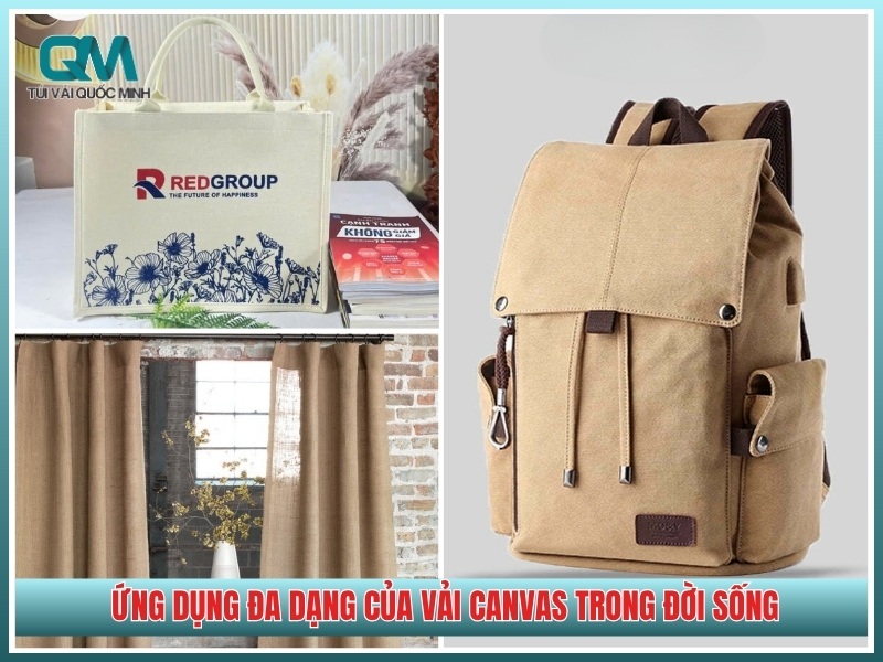 Ứng dụng đa dạng của vải canvas trong đời sống