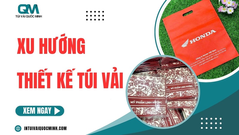 Xu hướng thiết kế túi vải quà tặng doanh nghiệp NĂM 2026