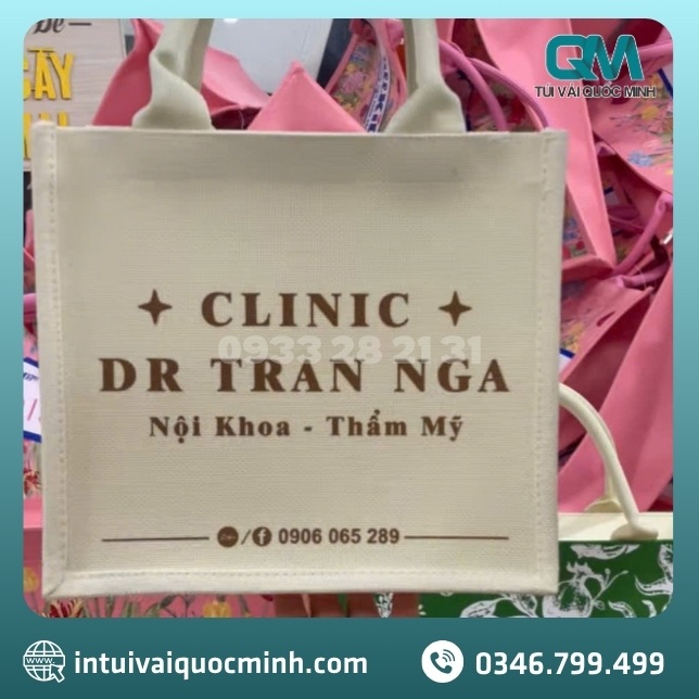 mẫu túi canvas quà tặng doanh nghiệp hiện đại