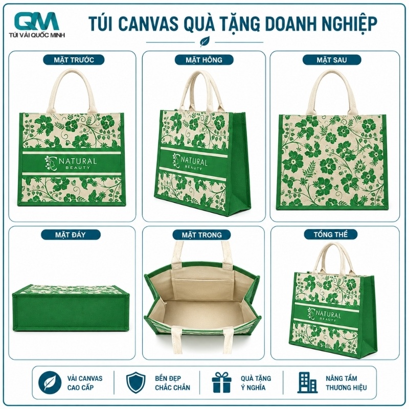 Thông tin túi canvas quà tặng doanh nghiệp